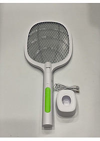 Vợt muỗi MPE VM1 thông minh 2 in 1 tích hợp chức năng tự động bắt muỗi, cổng sạc USB, có đèn led báo - Hàng chính hãng