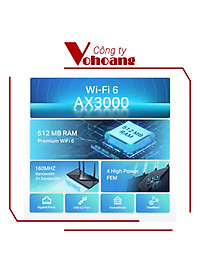 Bộ Phát Wifi TP-Link Archer AX55 Chuẩn Wi-Fi 6 AX3000 - Hàng Chính Hãng