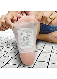 Hộp  cao dán 50 miếng dán thải độc chân ngải cứu thải các chất độc qua gan bàn chân 