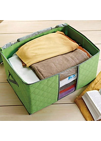 BỘ 2 TÚI VẢI ĐỰNG CHĂN MÀN QUẦN ÁO TIỆN DỤNG