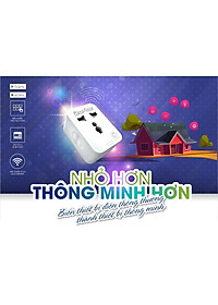 Ổ Cắm Đơn Wifi Rạng Đông