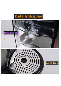 Máy vắt cam cao cấp thương hiệu Canmax CJ-186 - Chất liệu: Inox 304 - Dung tích: 1000ml - Công suất: 120W - Hàng Nhập Khẩu