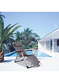 Ghế xếp thư giãn, Khung sắt cao cấp, Ghế xếp nằm ngủ trưa gấp gọn tiện lợi New Beginning