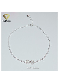 Lắc chân bạc Ý 925 Huệ Ngân - Vô cực RYBJ50043