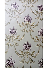 5m giấy decal cuộn hoa hồng cổ điển DT98(45x500cm)