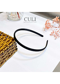 Băng đô cài tóc, Bờm cài tóc bản 1cm nhiều màu xinh xắn cho nữ - Culi accessories