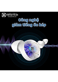 Máy Trợ Thính - Tai Nghe Trợ Thính Không Dây Siêu Nhỏ Goodmi GM- 305, Công Nghệ Khuếch Đại Âm Thanh Từ Bên Ngoài, Cảm Ứng Thông Minh, Thiết Kế Đeo 2 Tai, Sử Dụng 36 Tiếng Liên Tục