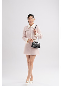 Túi Yuumy ( Thời trang nữ nắp gập sành điệu size 22 - Túi đeo chéo da Verein YN208 )