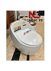 BỒN CẦU QUẢ TRỨNG cao cấp nhập khẩu chính hãng GROVES R22 WHITE