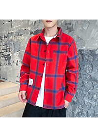 Áo Sơ Mi Caro Dạng Khoác Thời Trang Nam Nữ TS001 Chất Vải Cao Cấp Mềm Mại Thấm Hút Mồ Hôi