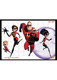 03 bộ tranh xếp hình 70 mảnh ghép khổ A3 – đồ chơi trí tuệ cho bé từ 3 tuổi – Combo 11