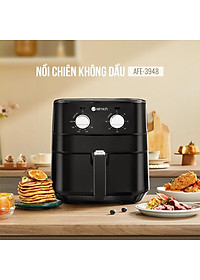 Nồi chiên không dầu Elmich AFE-3948, dung tích 3.5L, công suất 1500W, công nghệ chiên Rapid Air giúp chiên, rán thức ăn chín đều và ngon - Hàng chính hãng