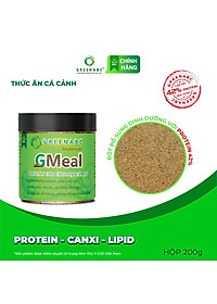 Thức ăn Cá Bột, Cá Thủy Sinh GREENABC - Protein 40 giúp tăng size, tăng màu - Hộp 200g