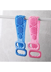 Đai Chà Lưng Silicon Massage Thư Giản Khi Tắm Dùng Cho Mọi Gia Đình - Giao Màu Ngẫu Nhiên