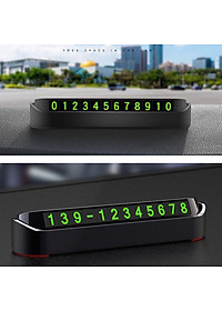 Bảng Ghi Số Điện Thoại Ô Tô, Thẻ Đỗ Xe Hiển Thị Số Điện Thoại Gắn Taplo Xe Hơi,Ô Tô Tiện Lợi Biển Trên Giúp Người Đi Đường Dễ Dàng Liên Hệ Với Bạn Khi Cần Thiết Hiện