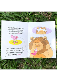Sách - Truyện Tranh Song Ngữ Việt - Anh Cho Bé  Về Kỹ Năng Sống (Bộ 12 quyển)