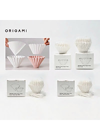 Giấy lọc 50 tờ hình tròn Wave cho phễu kalita 155 185 ORIGAMI