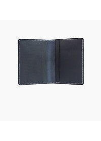 Ví namecard da bò V131, ví đựng thẻ card holder da thật nhỏ gọn, thương hiệu Bụi leather chuyên đồ da thật