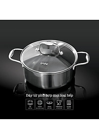 Bộ 2 nồi chảo iMat Blackcube 20cm