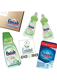 Nước làm bóng chén bát Finish Eco 0% - 400ml/ chai