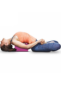 Combo 3 Dụng Cụ Hỗ Trợ Tập Yoga - 2 Gạch Tập Yoga Trơn, Không Họa Tiết + 1 Dây Đai Tập Yoga Sợi Cotton