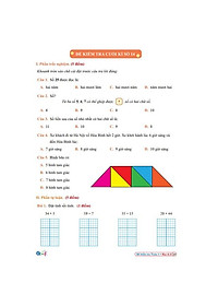 Sách - Combo Đề Kiểm Tra Lớp 1 Cả Năm - Toán và Tiếng Việt Cánh Diều (4 quyển)