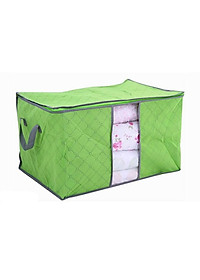 BỘ 2 TÚI VẢI ĐỰNG CHĂN MÀN QUẦN ÁO TIỆN DỤNG