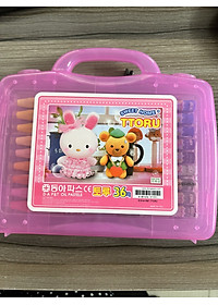 Sáp Dầu Đông A Vali Dooly 36 Màu