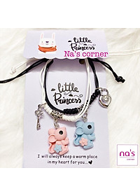 NHIỀU MẪU - Vòng tay lắc tay dây bện cặp đôi đen trắng (2 cái)