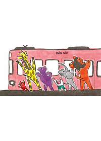 Truyện Ehon bé 1-2-3 tuổi - Tàu Điện Có Đến Không Nhỉ?