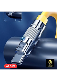 Cáp Sạc Nhanh Wekome 100W Wdc-188 2 Đầu Type-C Dây Dài 1m