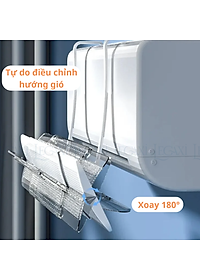 Tấm Chắn Gió Máy Lạnh, Chống Gió Điều Hòa Chuyển Hướng Gió Trực Tiếp Ngăn Bệnh Hô Hấp An Toàn Cho Trẻ Em Mẹ Bầu Legaxi