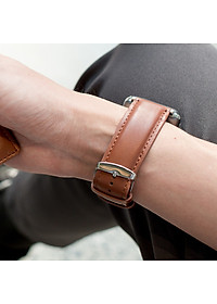 Dây Đồng Hồ Da Bò Italy Cao Cấp Màu Vàng Bò Size 14/16/18/20/22mm - Dây Da Đồng Hồ Da Bò Thật 100%, Bảo Hành 12T