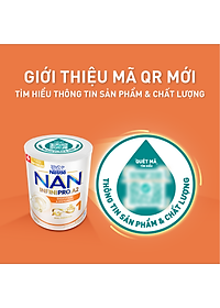 Sữa bột Nestlé NAN INFINIPRO A2 1 với công thức đầu tiên chứa đạm A2, 6HMO & Lợi khuẩn kép nhập khẩu Thụy Sĩ - Hộp 800g cho bé 0 - 12 tháng