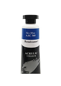 Tuýp Màu Acrylic 45 ml - Renaissance #360 - Sky Blue