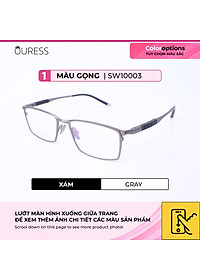 Gọng kính titanium thời trang nam siêu nhẹ siêu bền OURESS sw10003
