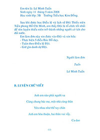 Sách Giúp Em Học Tốt Tập Làm Văn Và Luyện Viết Chữ Đẹp Lớp 3 (Tập 1)