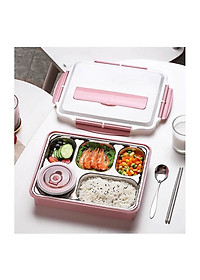 HỘP ĐỰNG CƠM THỨC ĂN CHO DÂN CÔNG SỞ, VĂN PHÒNG - HỘP CƠM NHIỀU NGĂN, TIỆN LỢI,MÀU SẮC DỄ THƯƠNG - Chính Hãng Henrysa