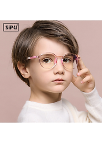 Mắt Kính Trẻ Em SiPU Chính Hãng MK14 Chống UV400 + Chống Ánh Sáng Xanh + Chống gãy - Bé Trai Bé Gái