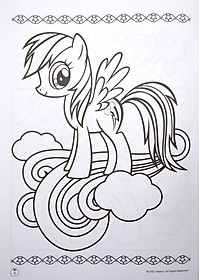 Sách My Little Pony - Jumbo Tô Màu Và Các Trò Chơi 2