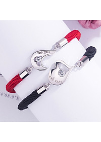 Vòng tay may mắn vòng tay cặp nam nữ trái tim