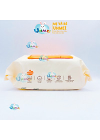 (Mẫu Mới) Combo 10 Gói Khăn Ướt Wesser Không Hương dành, Dạng Khăn Trơn An Toàn Cho Bé