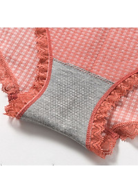 Combo 5 Chiếc Quần Lót Nữ Cotton Tăm Viền ren Xuất Nhật