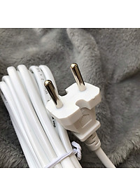 Ổ cắm Điện Quang ECO ĐQ ESK 2WR 42 ECO (4 lỗ 2 chấu, dây dài 2m, màu trắng đỏ)