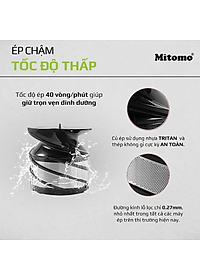 Máy ép trái cây, máy ép Mitomo EC-55 hàng chính hãng bảo hành 3 năm