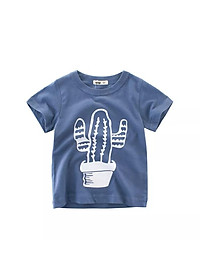 Áo thun bé trai Easy Baby họa tiết dễ thương, chất cotton mềm mại thoáng mát cho bé từ 10-22kg (ST-886B)