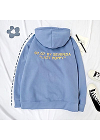  Áo Hoodie - Áo Khoác Nỉ Nam Nữ Dây Kéo Unisex Thêu 0707 Cực Hot - Kèm DEAL Sốc ( có ảnh thật )