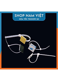 Nẹp Giữ Dây Điện, Dây Cáp Dán Tường (Không Kèm Dây Rút)