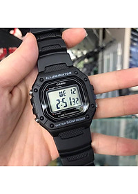 Đồng Hồ Nam Dây Nhựa Casio Standard W-218H-1A Chính Hãng - W-218H-1AVDF