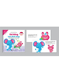Bộ Ehon kĩ năng sống Thỏ Bông (song ngữ Việt Anh) 5 quyển -(Quét mã QR file nghe)